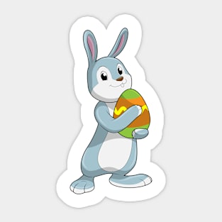 Rabbit with Egg Sticker